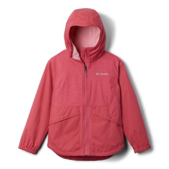 Columbia Jas Meisjes, Rainy Trails Fleece Lined Roze, 29MNQRTHZ